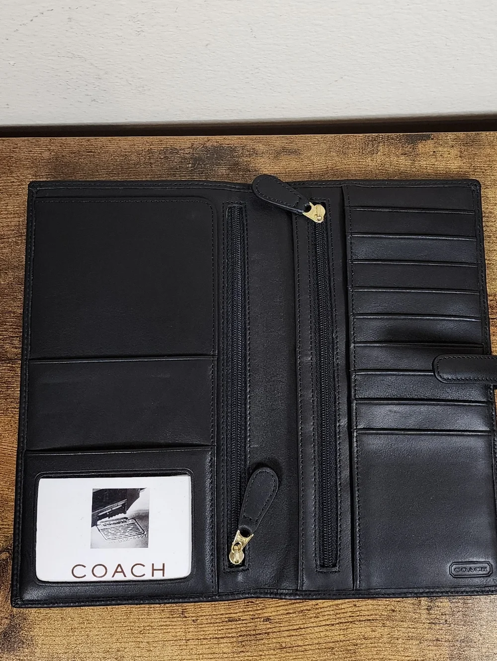 Vintage Coach Leather Organizer